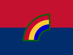 History of 150th Machine Gun Battalion Flag